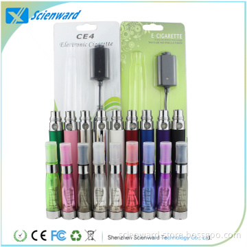 2015 EGO Electronic Cigarette CE4 Vaporizer Starter Kit with Beautiful Colors for E-Liquid